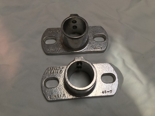 Speed rail base flanges - speed,